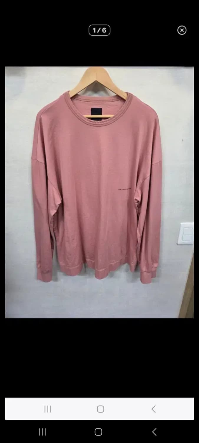 준지 프린팅 롱슬리브 긴팔 m 오버핏 상품이미지1