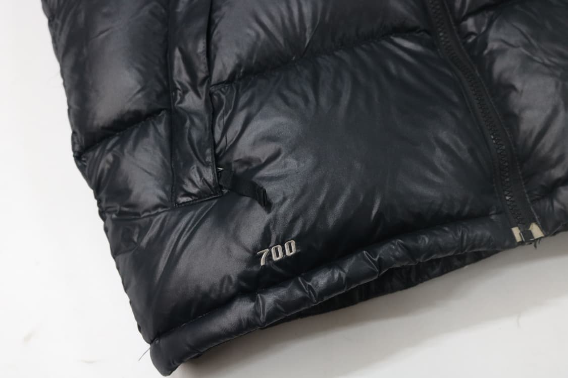 노스페이스 눕시 700 빈티지 다운 베스트 블랙 상품이미지5