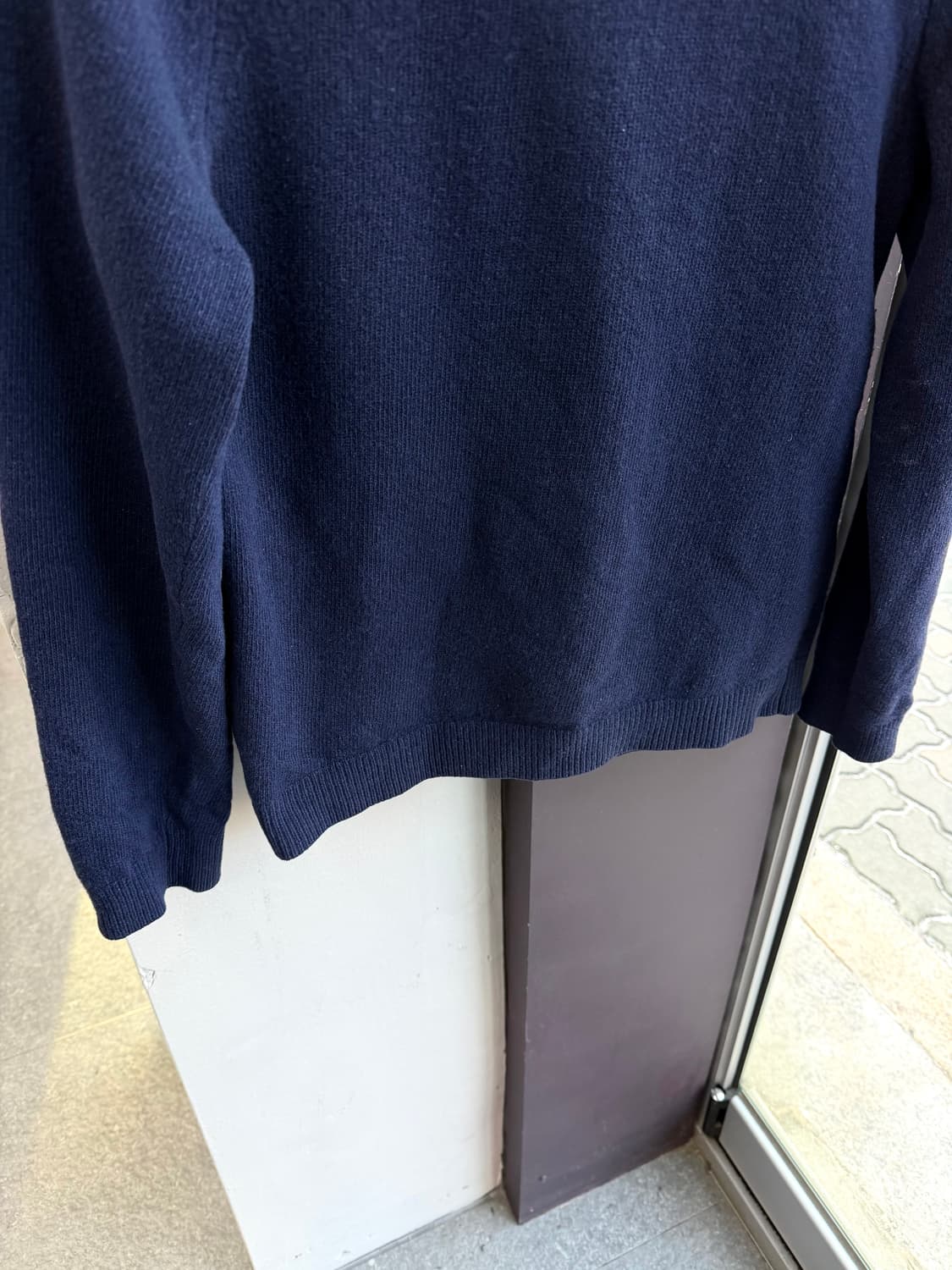 48/ 구찌 백로고 스웻 네이비 니트 상품이미지5