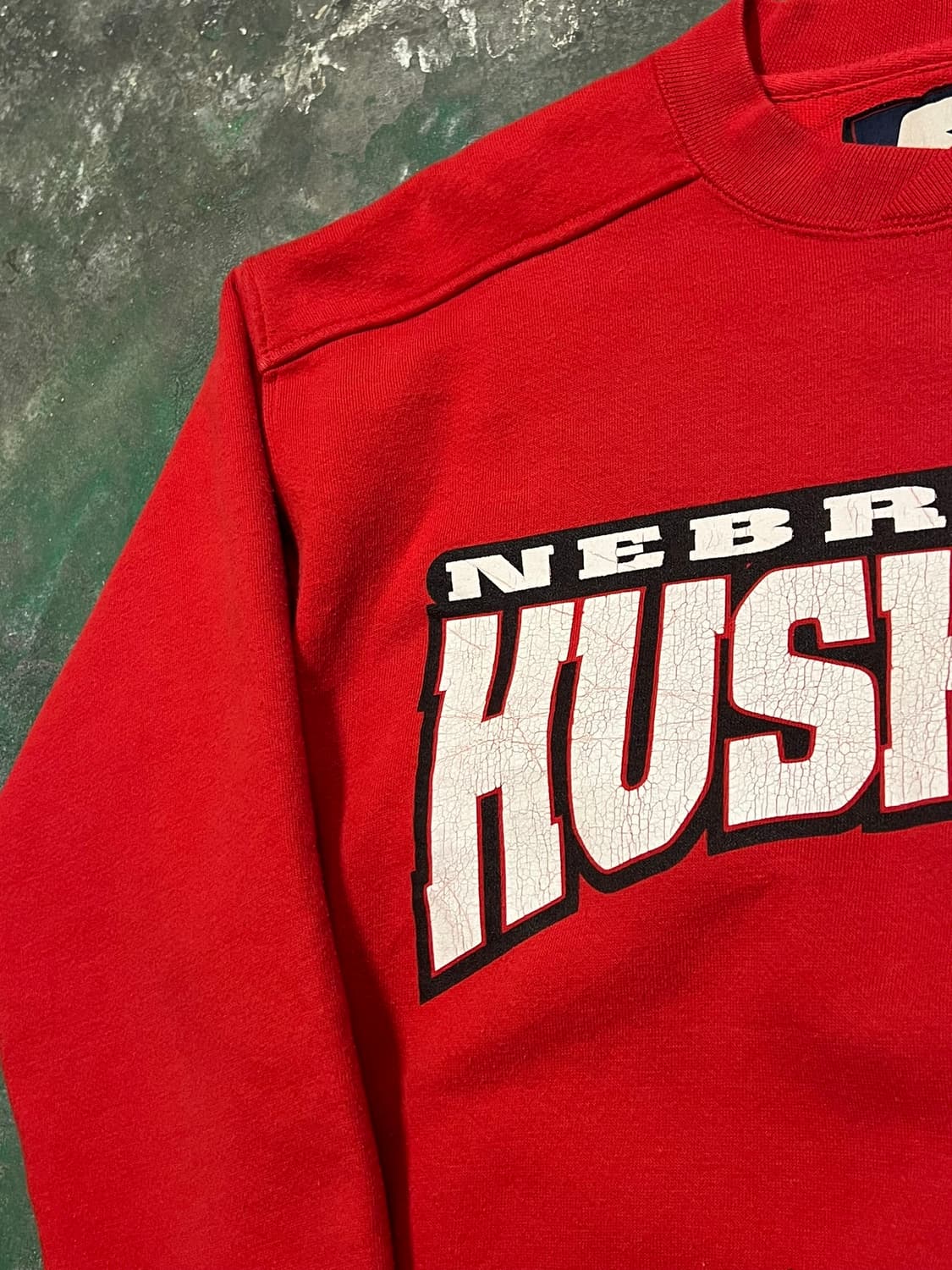 90's [S] 스타터 네브라스카 허스커스 스웻셔츠 빈티지 맨투맨 상품이미지3