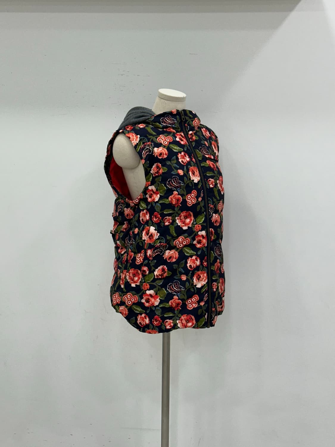 오일릴리 오리털 패딩 조끼 상품이미지2