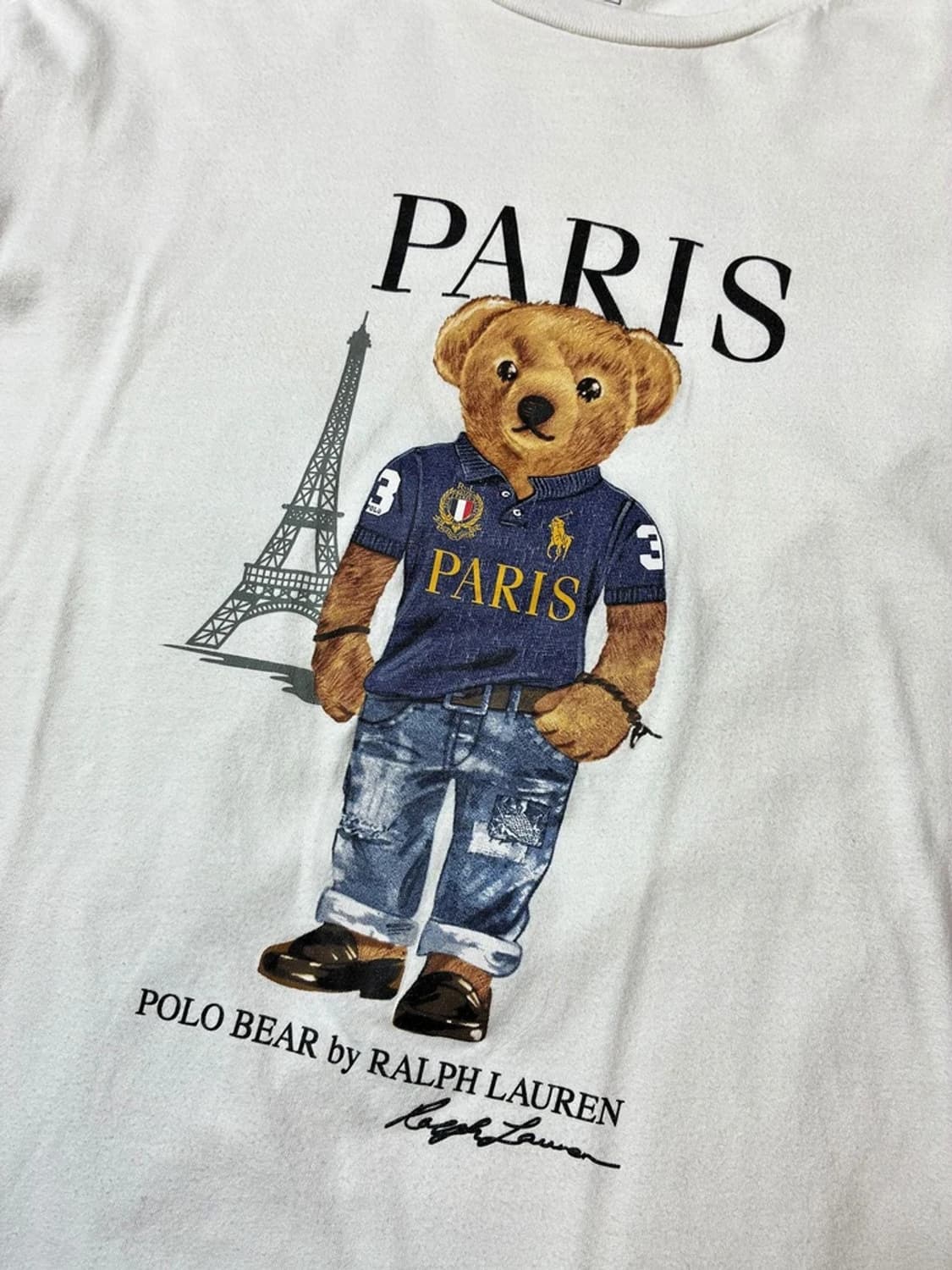 폴로 랄프로렌 파리 베어 시그니처 반팔 티셔츠 PN8777 상품이미지3