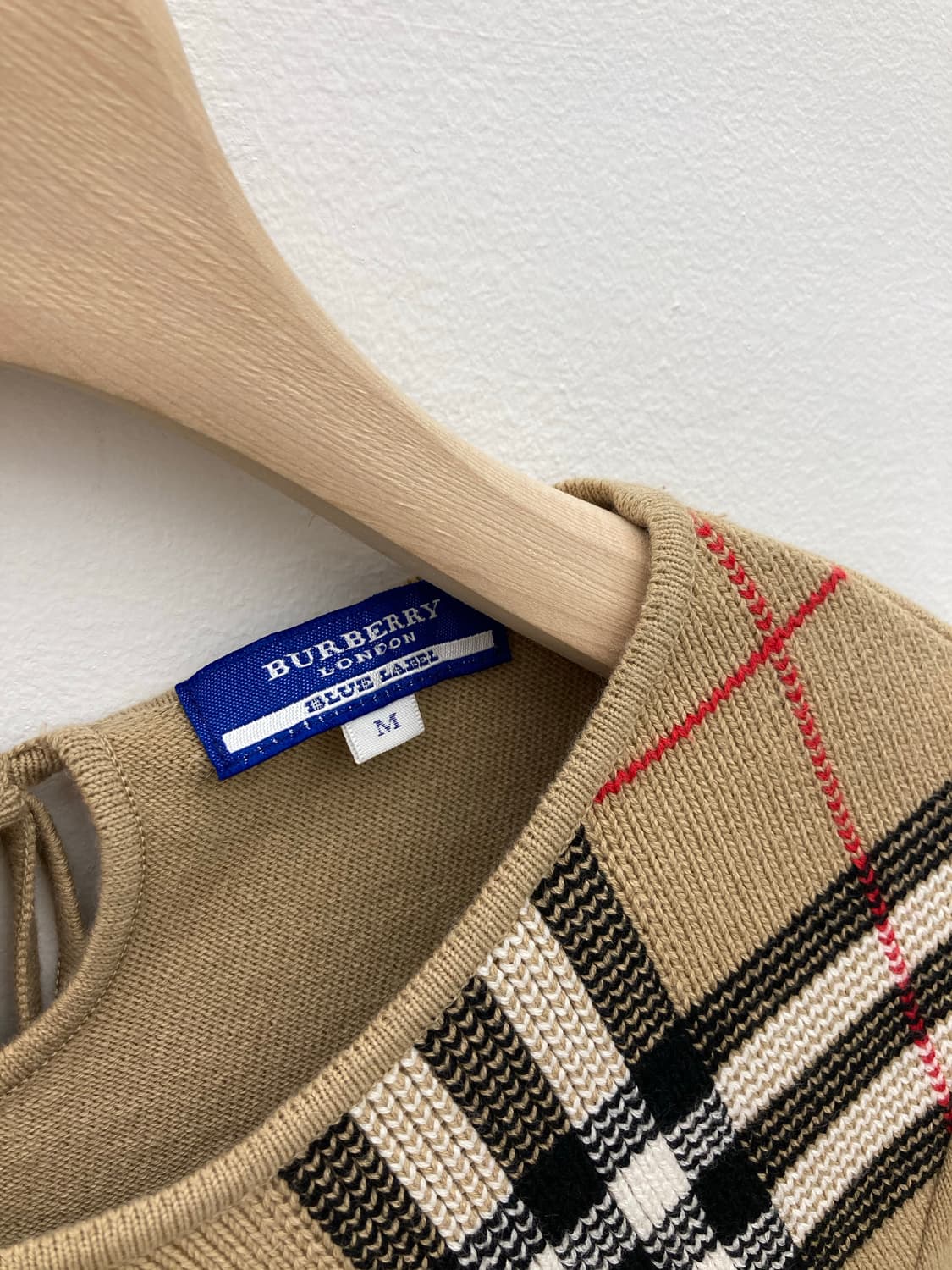 버버리 노바체크 반팔 니트 상품이미지6