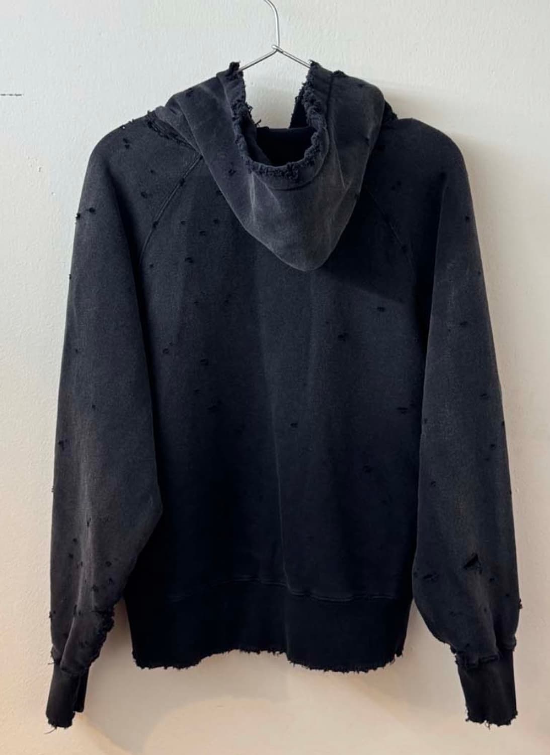 didier wear 디스트레스드 후드집업 상품이미지2