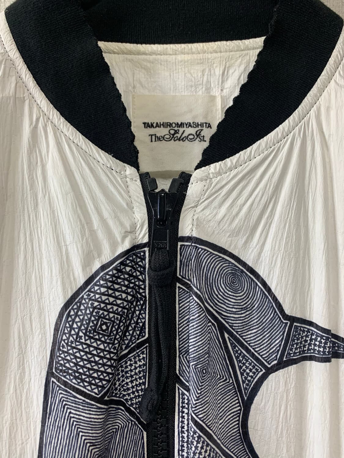 솔로이스트 핸드프린팅 자켓 상품이미지3