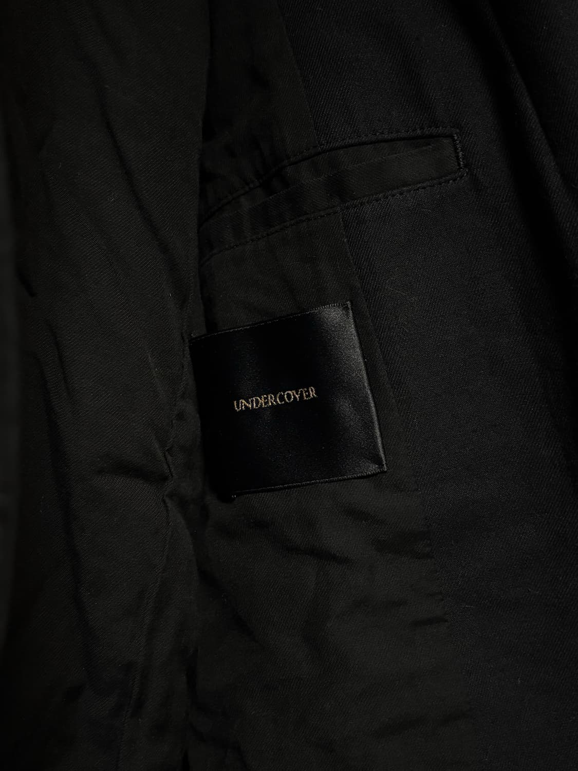 언더커버 니트레이어드 코트 상품이미지4