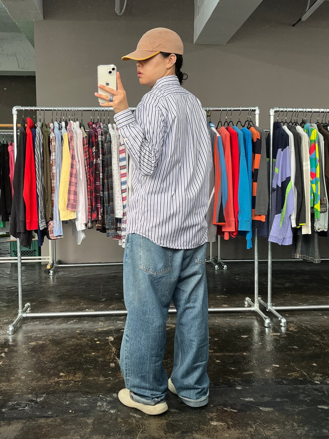 폴로 랄프로렌 스트라이프 긴팔 셔츠 상품이미지5