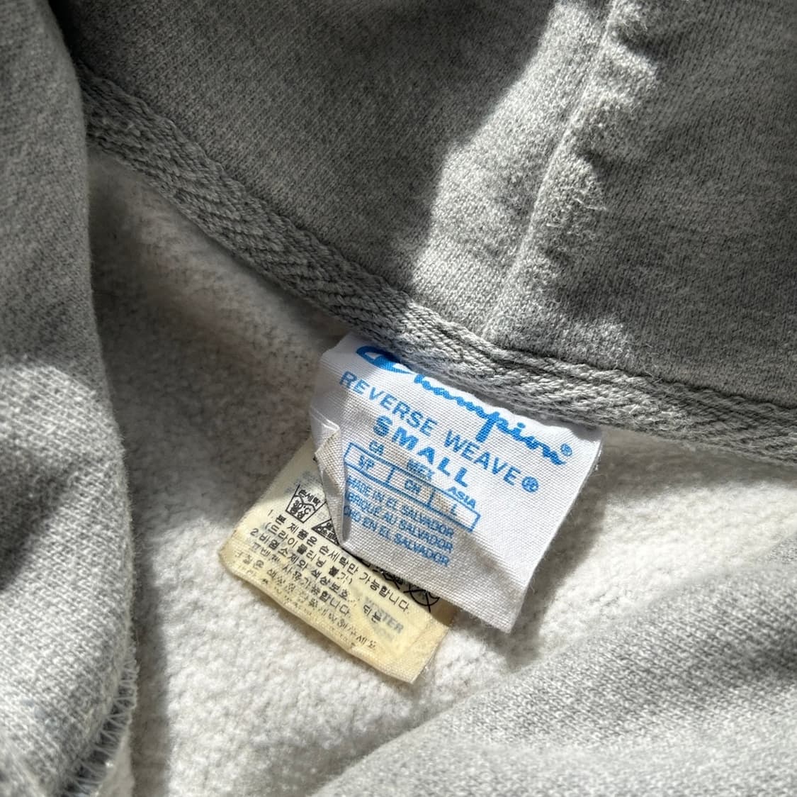 챔피온 리버스위브 기모 후드티 상품이미지9