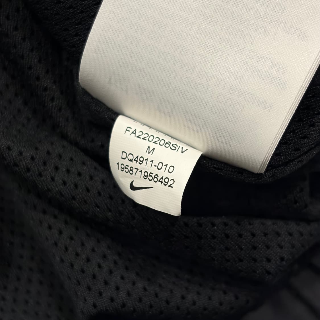 [M] 나이키 윈드러너 블랙 하프집업 바람막이 자켓 B335 상품이미지9