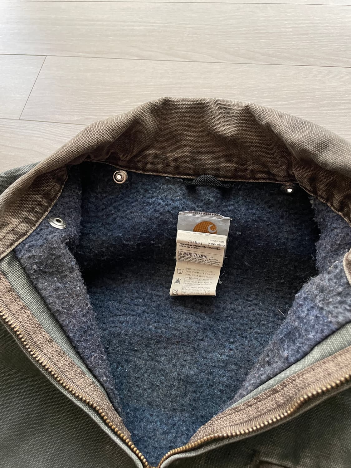 칼하트 J97 모스 mos 디트로이트 자켓 빈티지 carhartt 상품이미지9