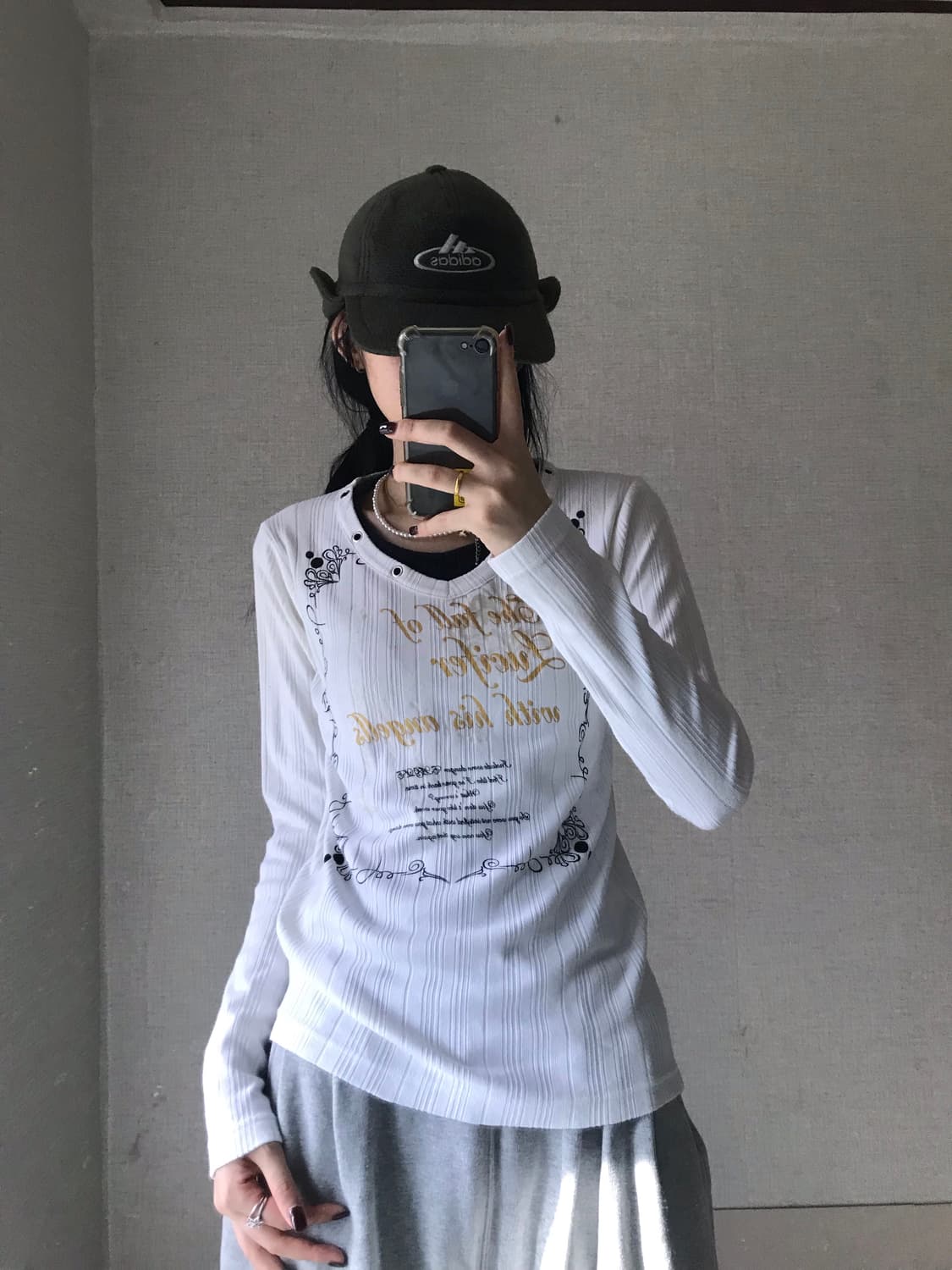 일본빈티지 레이어드 롱슬리브 상품이미지5