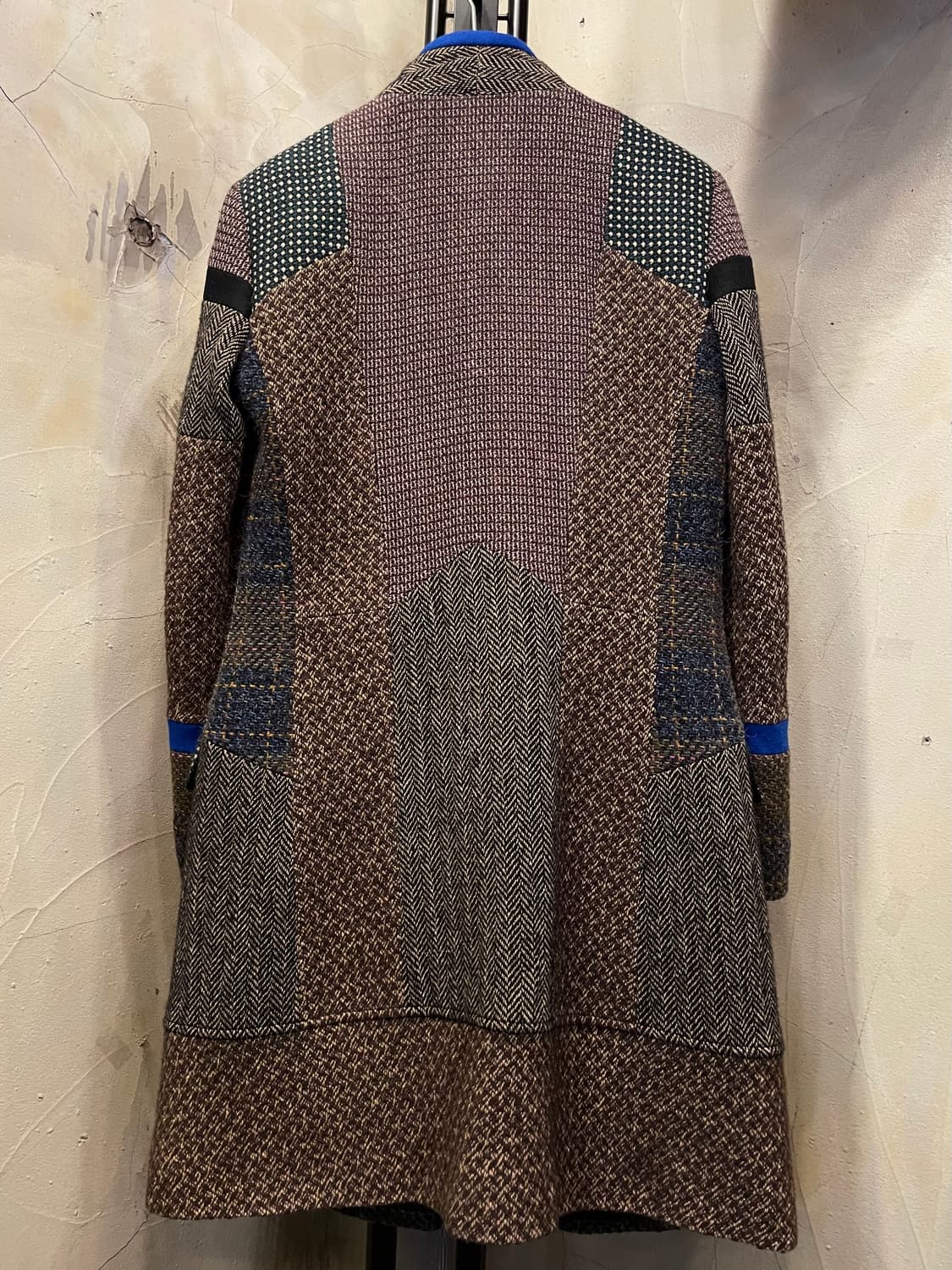 에트로  멀티 헤링본 롱코트  상품이미지6