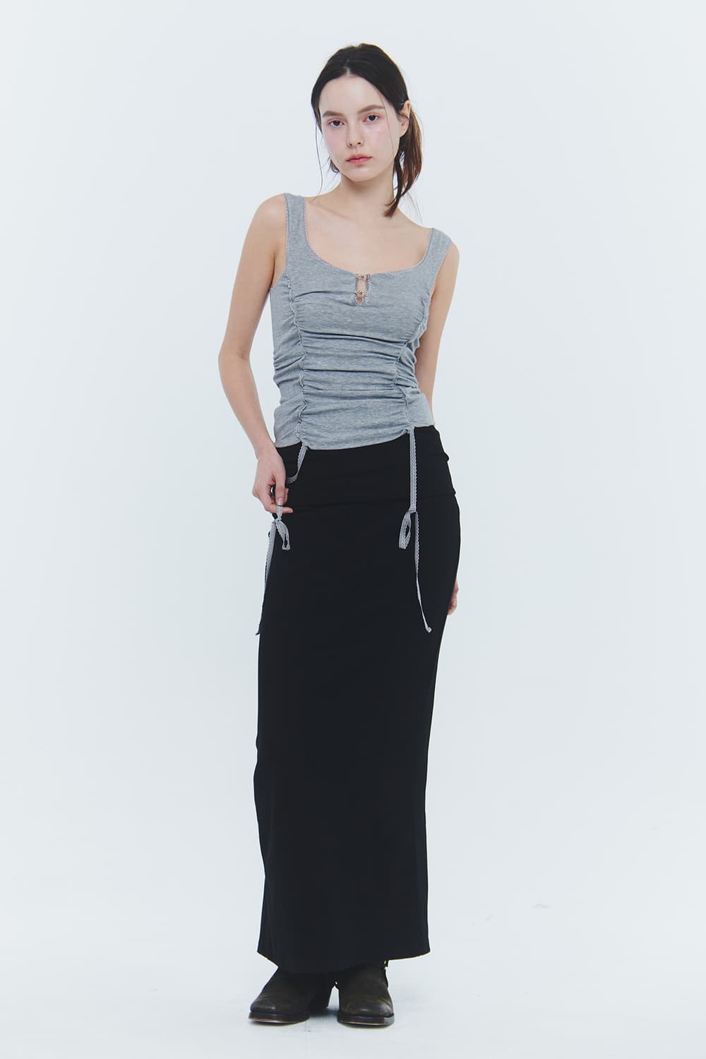 페인오어플레저 DAFFODIL TOP grey 상품이미지3