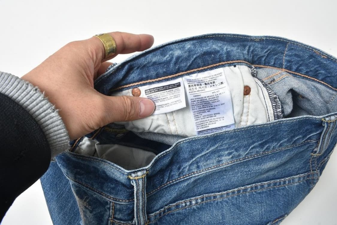 00S 리바이스 501 스컬 청바지 데님팬츠 32 상품이미지5