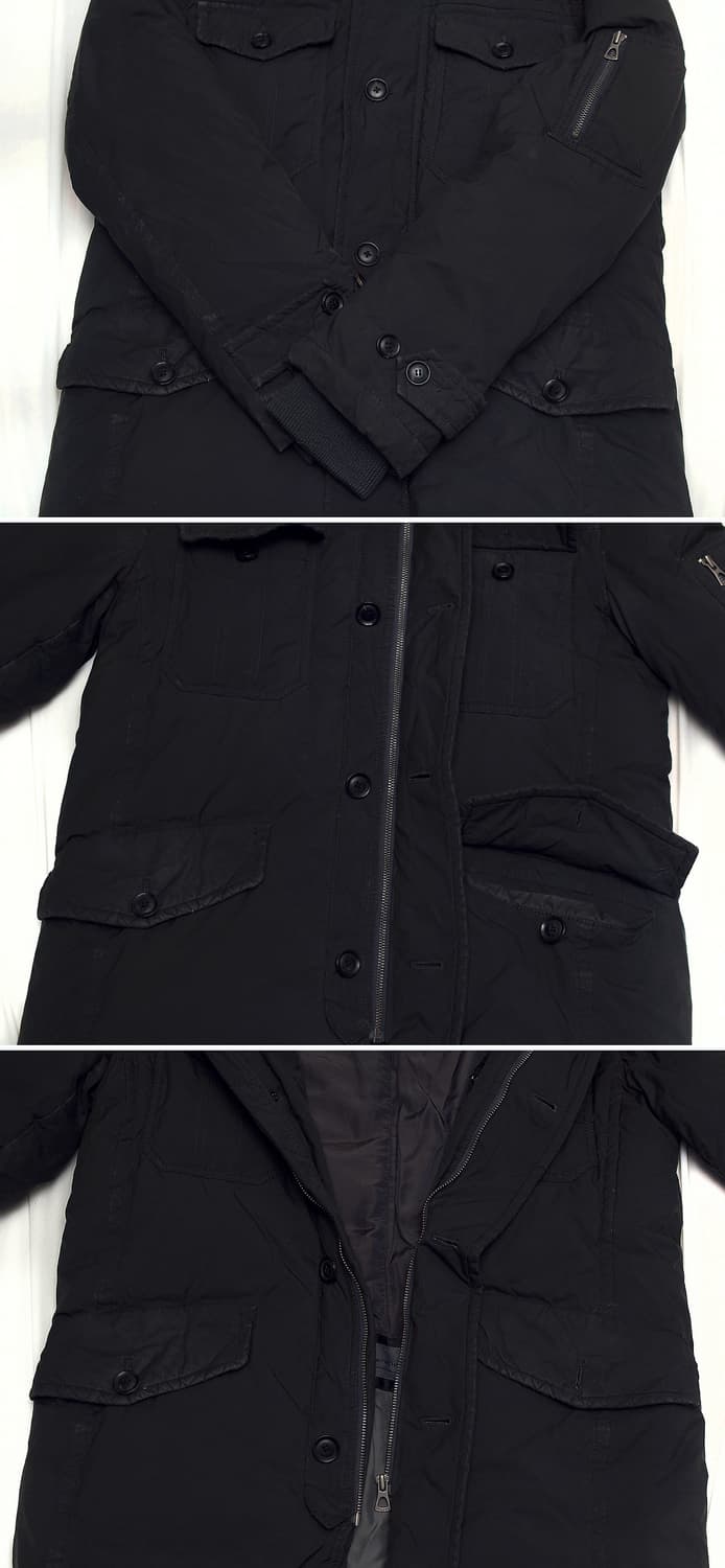 시리즈 (series) 맥켄지 모피카라 구스다운 야상패딩 자켓 (100) 상품이미지6