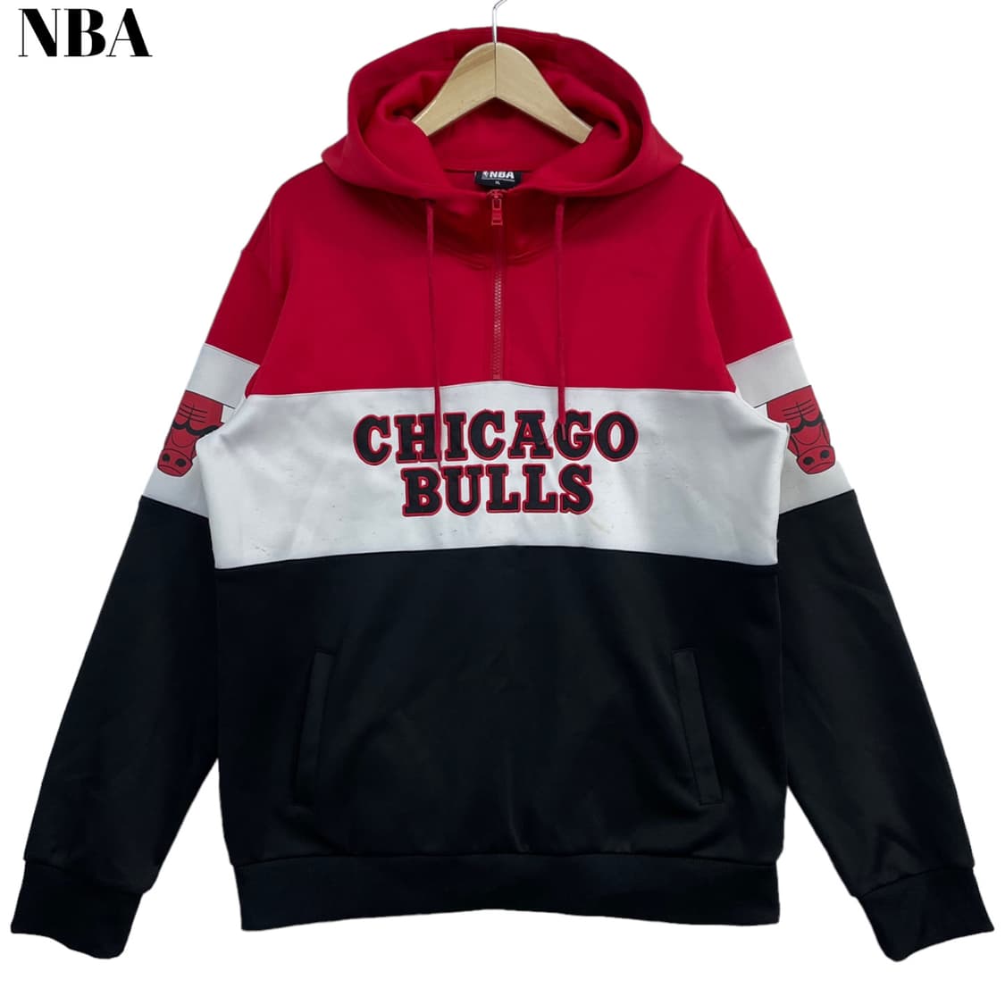 NBA Chicago Bulls half zip up 상품이미지1