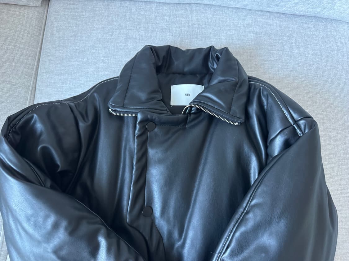 유즈 무스탕 패딩 상품이미지6