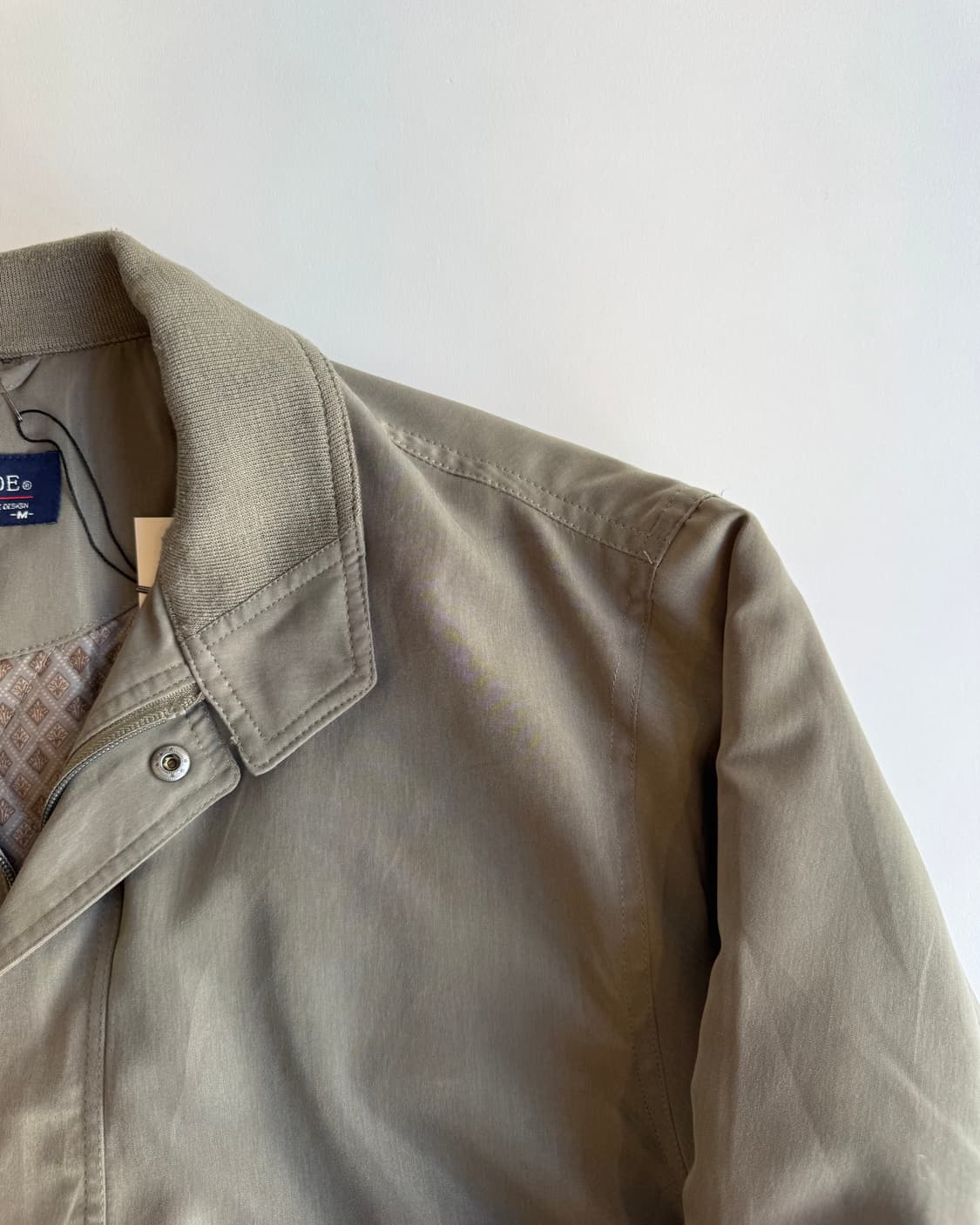 Washed Cotton Bomber Jacket 상품이미지3