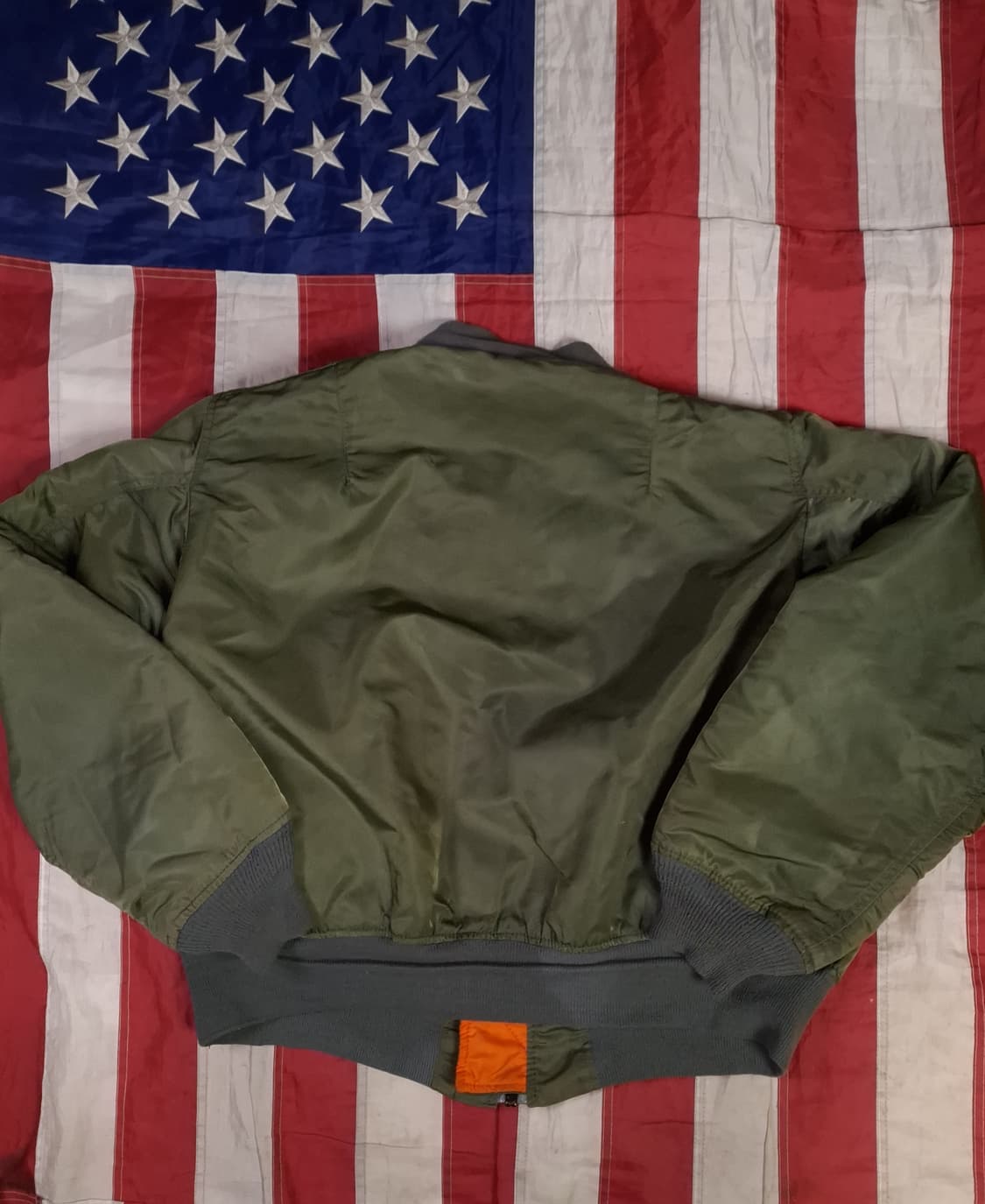 오리지날 미국제조 알파사 미공군 민수용 MA-1 항공점퍼 상품이미지7