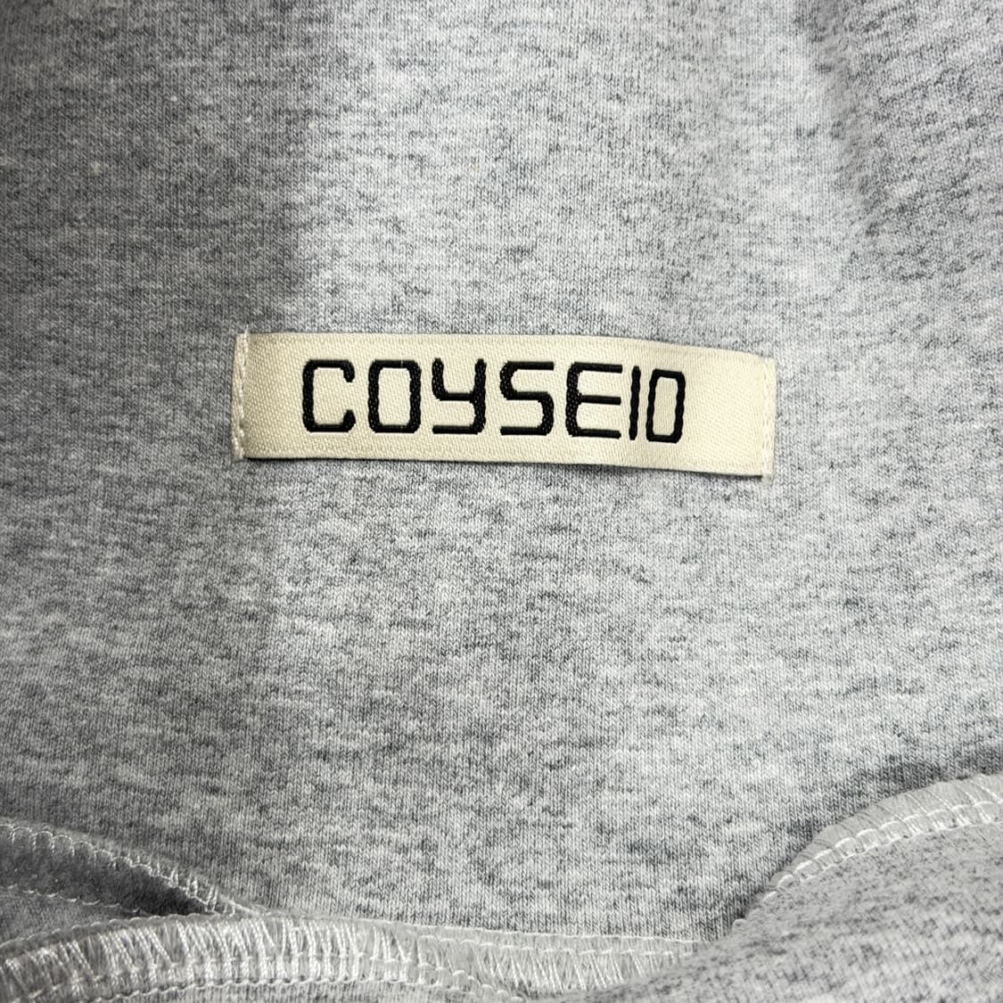 코이세이오 폴딩 언발란스 스커트 치마 라이트 그레이 상품이미지5