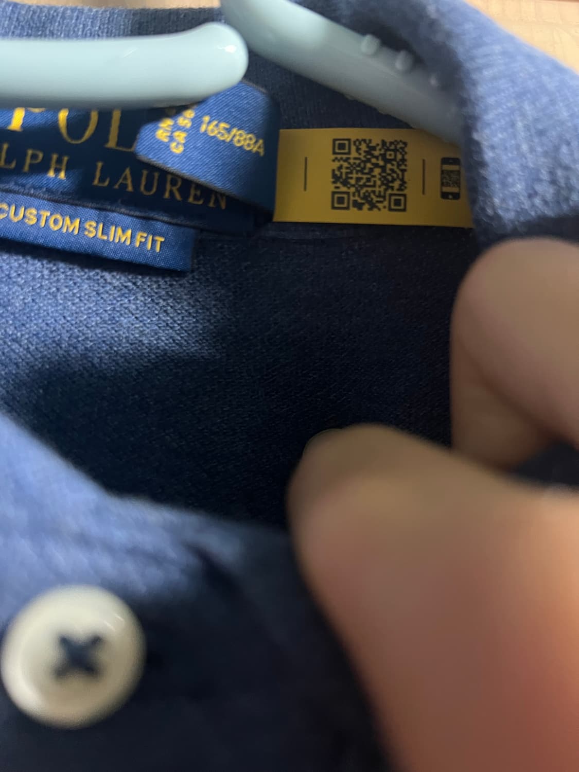 폴로 랄프로렌 커스텀핏 긴팔카라티 상품이미지3
