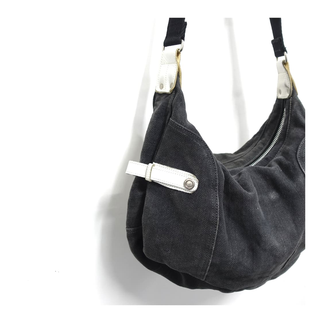 Master Piece 마스터피스 스웨이드 레더 믹스 코튼 투웨이 숄더백 상품이미지7