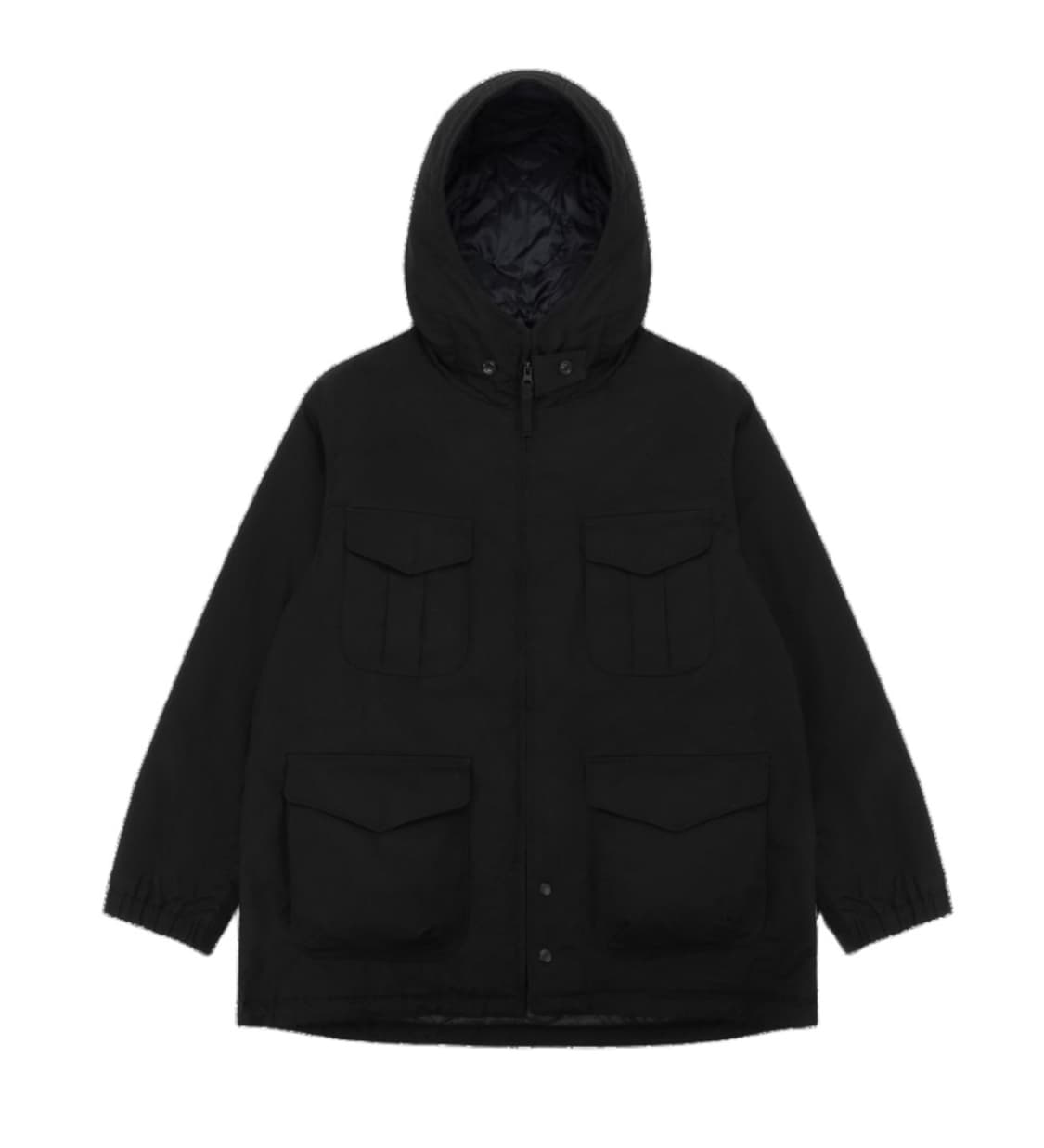 유니클로 x 엔지니어드 가먼츠 퍼프테크 유틸리티 자켓 블랙 XL 상품이미지2