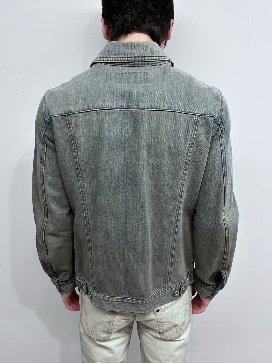 카이 아크만 워싱 트러커 데님 자켓 상품이미지3