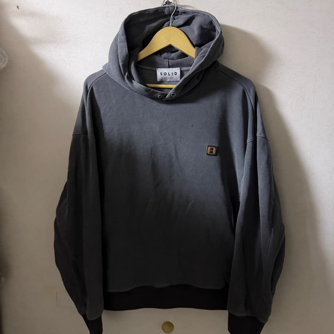 솔리드옴므 빽로고 후드 티셔츠 48 (남성 105까지) 상품이미지7