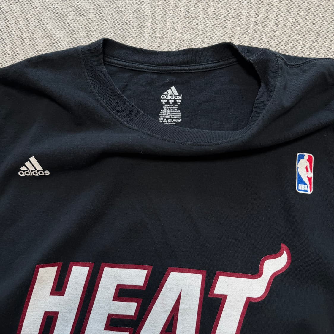 아디다스 마이애미 히트 드웨인 웨이드 반팔 상품이미지2