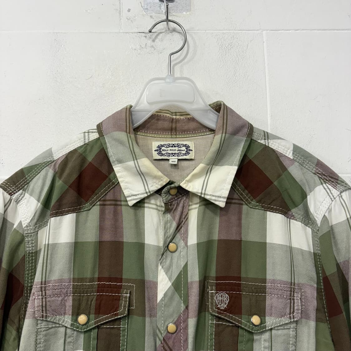 빈폴 체크 셔츠 상품이미지2