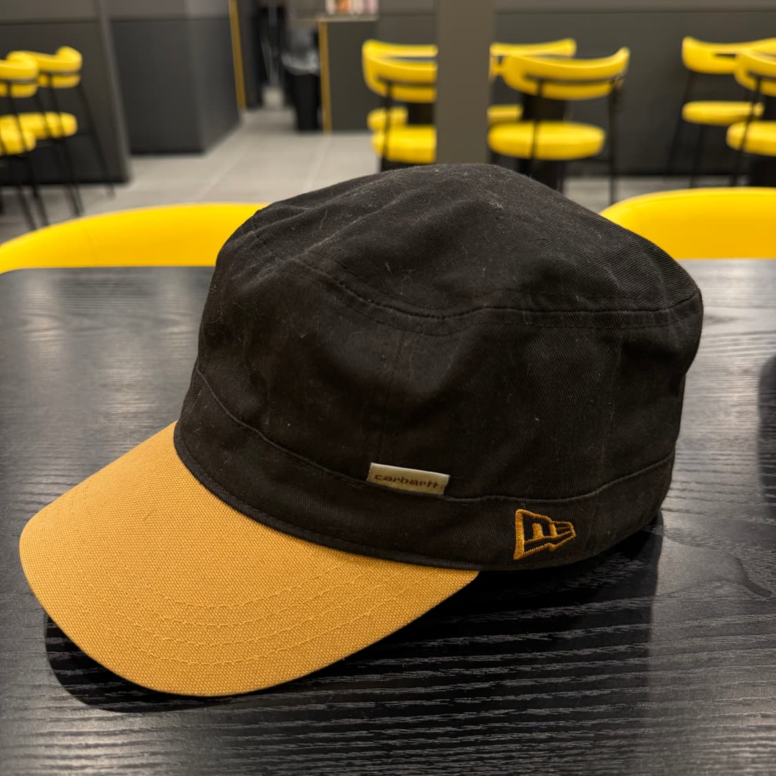 뉴에라 X 칼하트 워크캡 블랙/브라운 상품이미지1