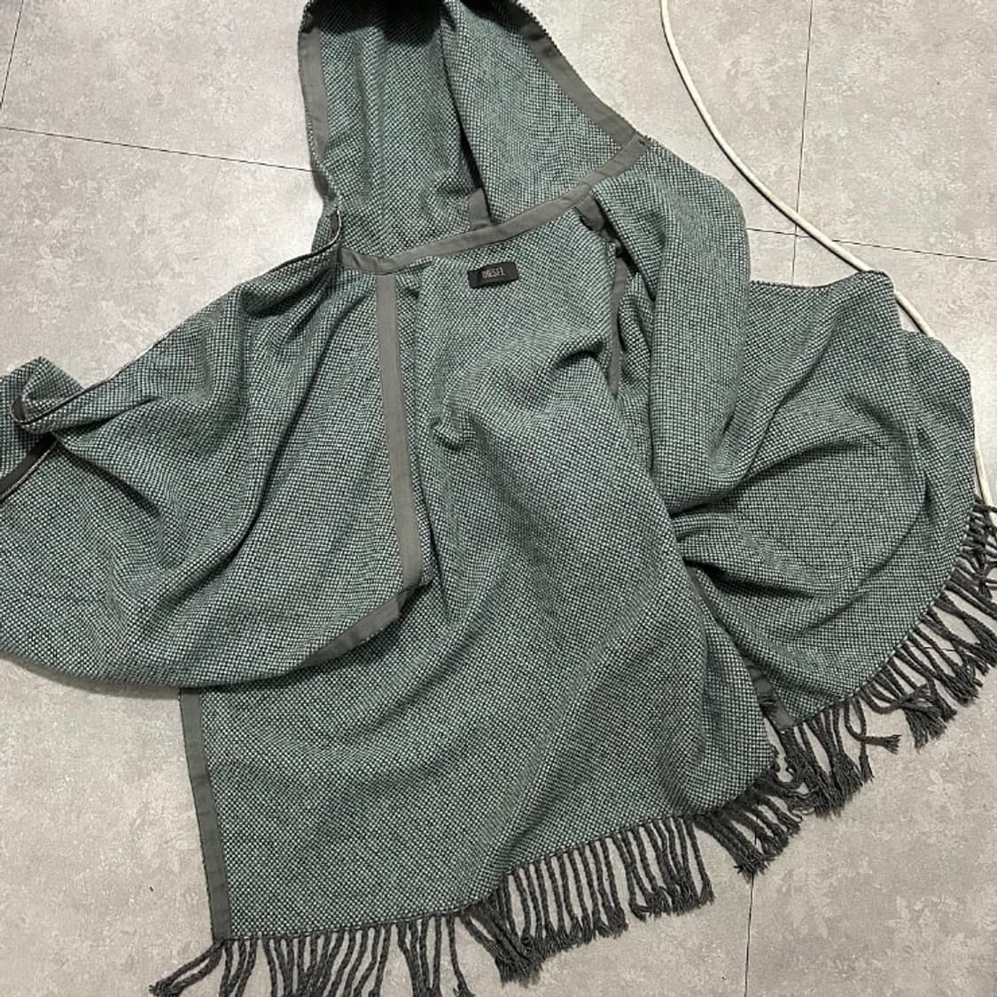 DIESEL 디젤 프린지 케이프 판초우의 상품이미지2