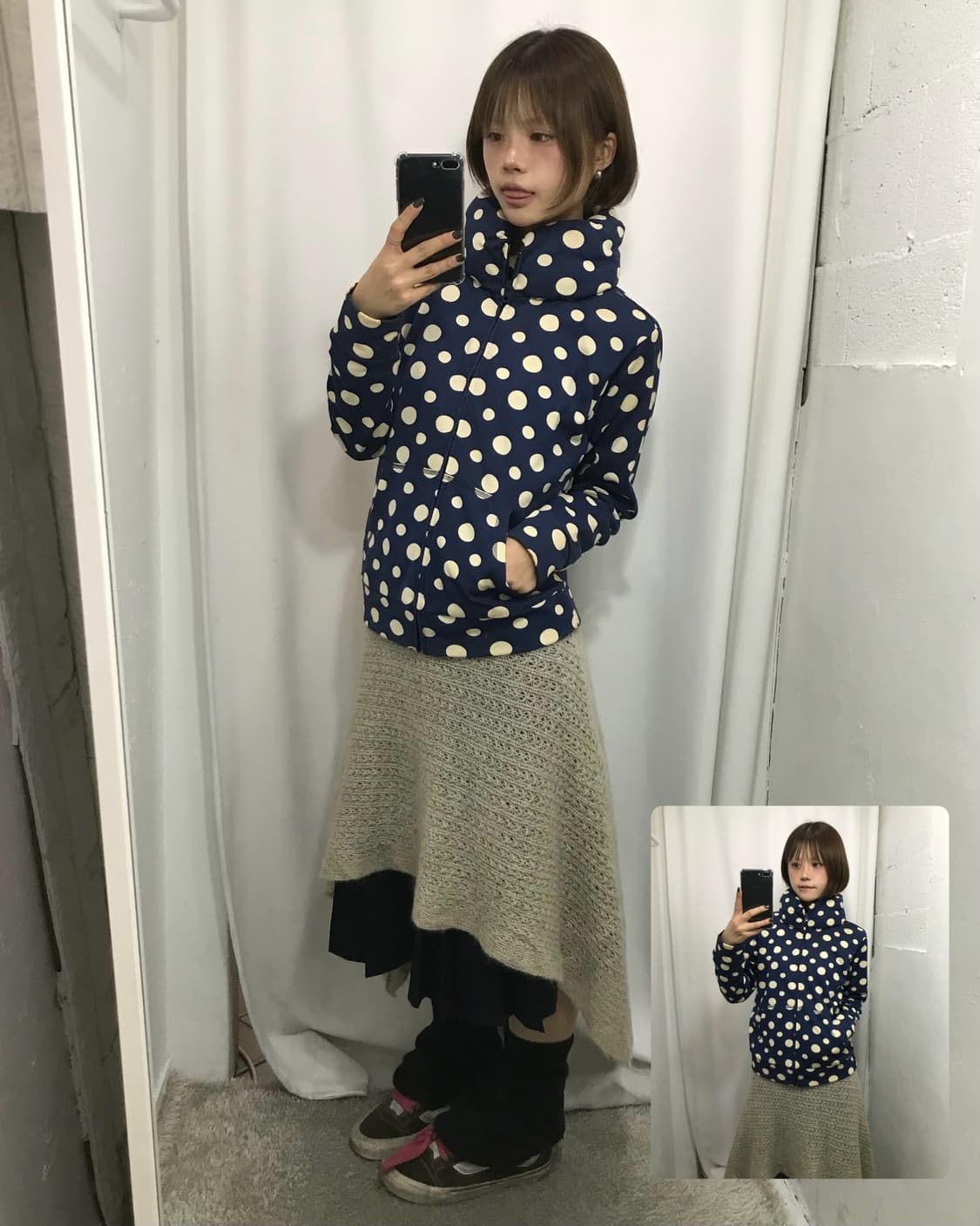 💭폼폼 도트 코디 💭 상품이미지1