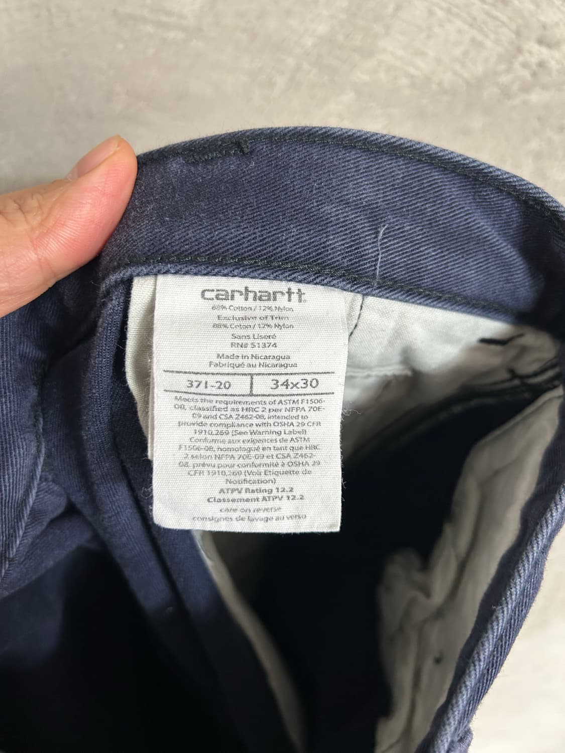 칼하트 리플렉티브 워크팬츠 상품이미지7