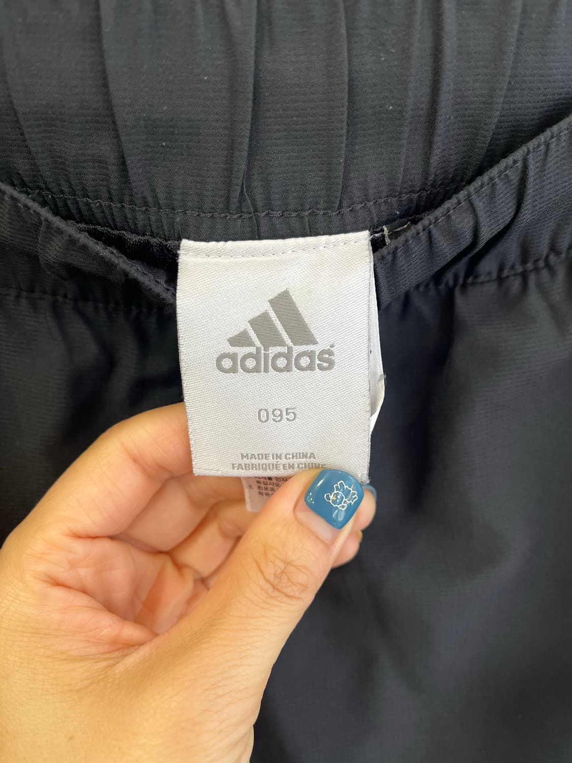 [아디다스] 삼선 나일론 트랙 팬츠 (블랙) 상품이미지4