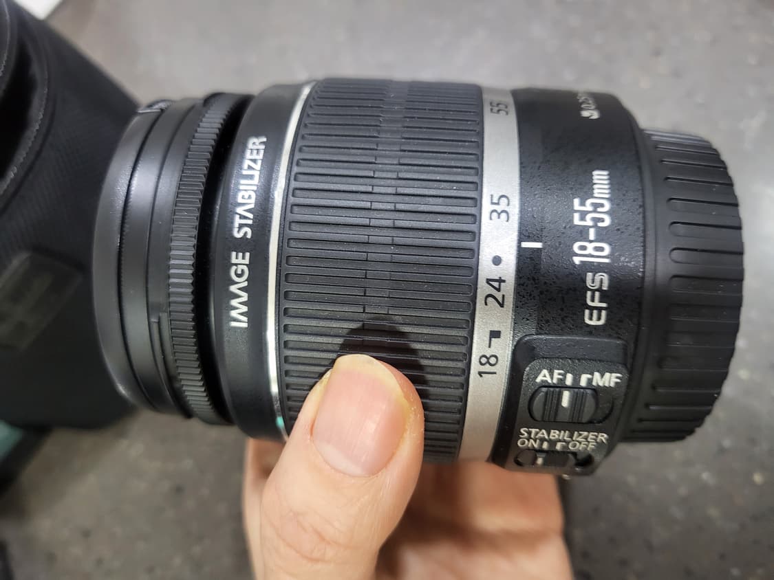 (정품) 캐논 줌 렌즈 EF-S 18-55mm IS STM +필터+케이스 상품이미지8