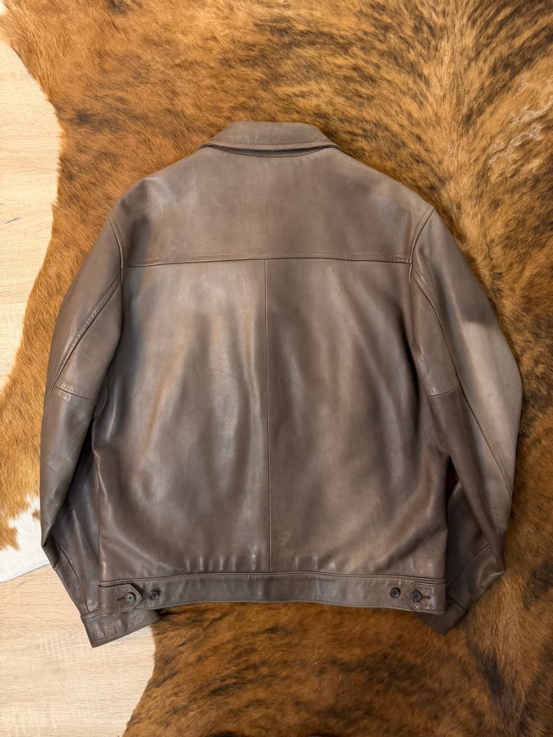 폴로 랄프로렌 맥스웰 브라운 레더 자켓  상품이미지6