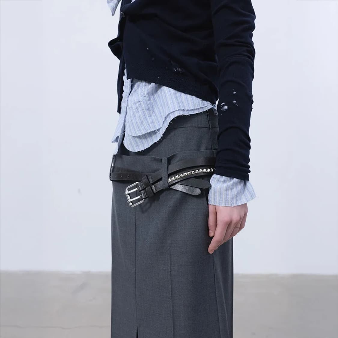 LCDC 티엠 스트랩 스터드 벨트 상품이미지2