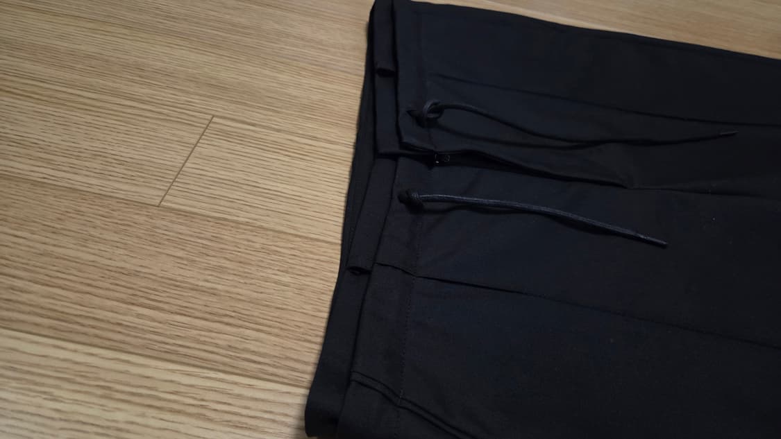 준지 레이어드 스트링 원턱  팬츠 상품이미지4