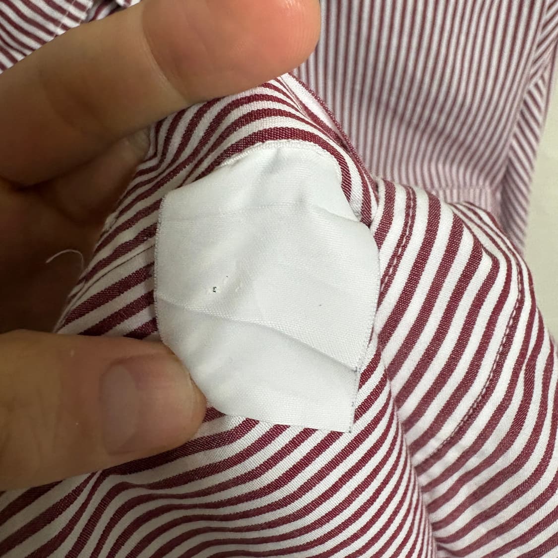 제이프레스 클래식 스트라이프 셔츠 / 레드, L 상품이미지8