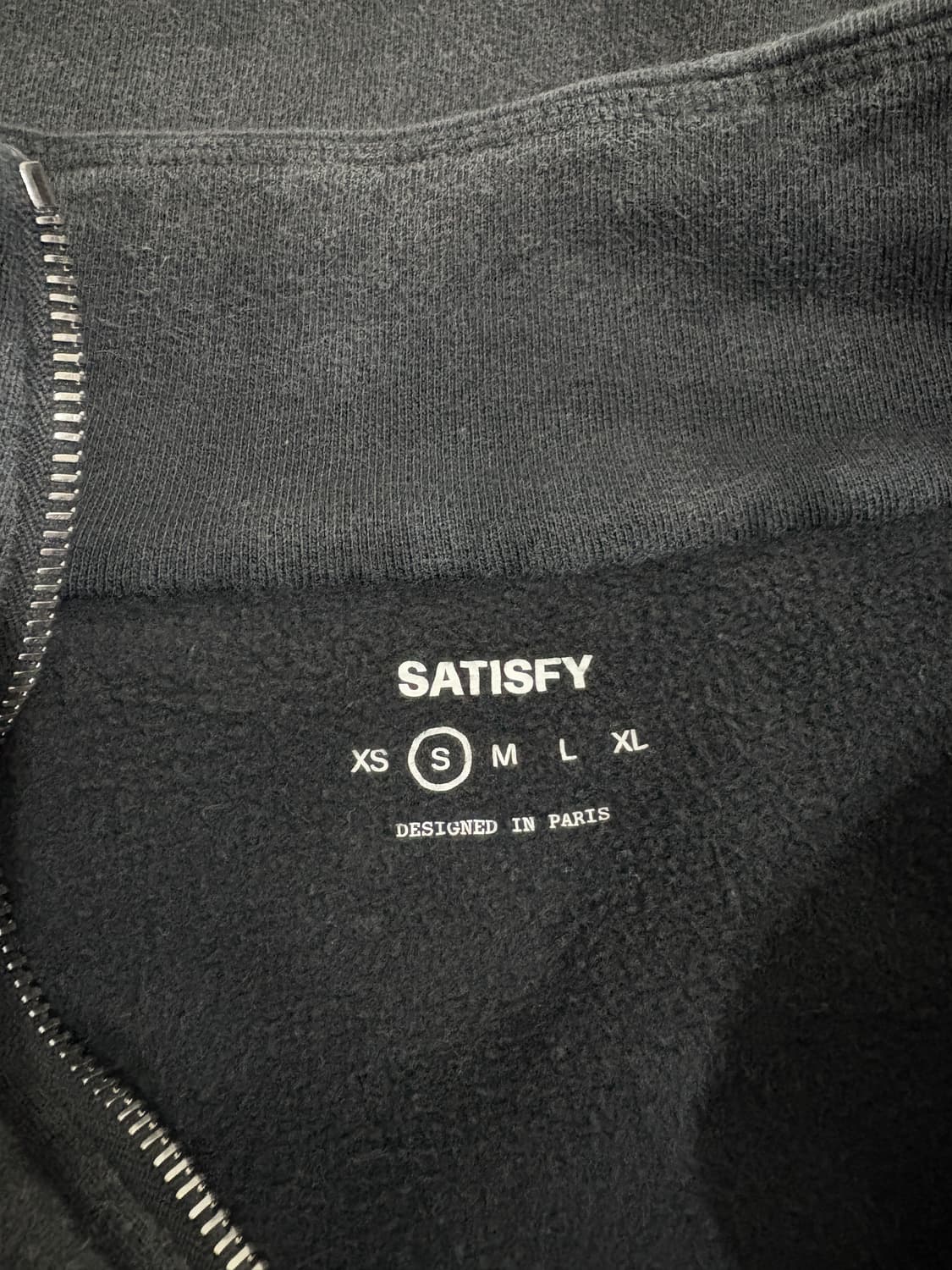 세티스파이 / 소프트셀 하프집 에이지드 블랙 / S 상품이미지8