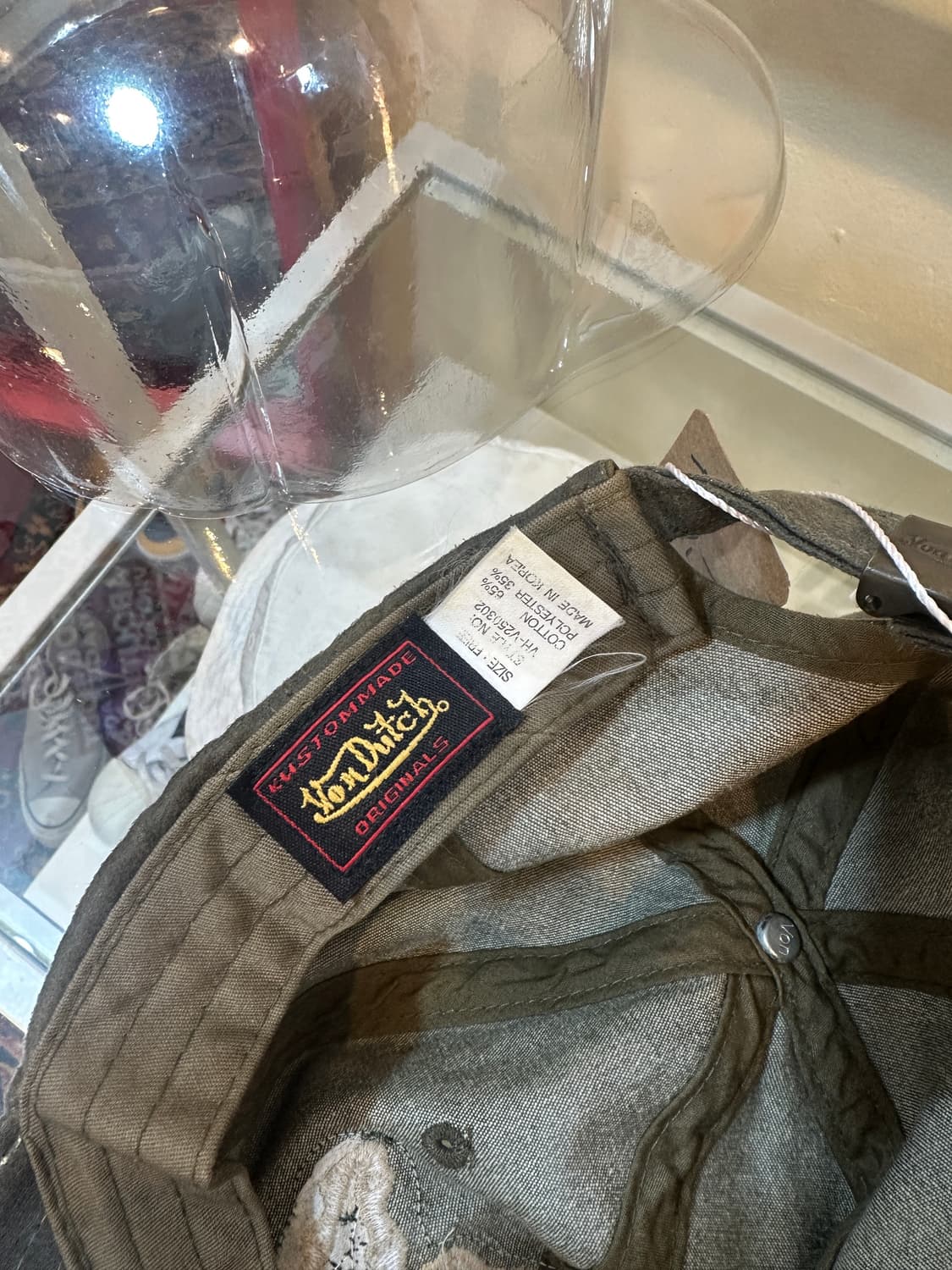 본더치 볼캡 카키 상품이미지5