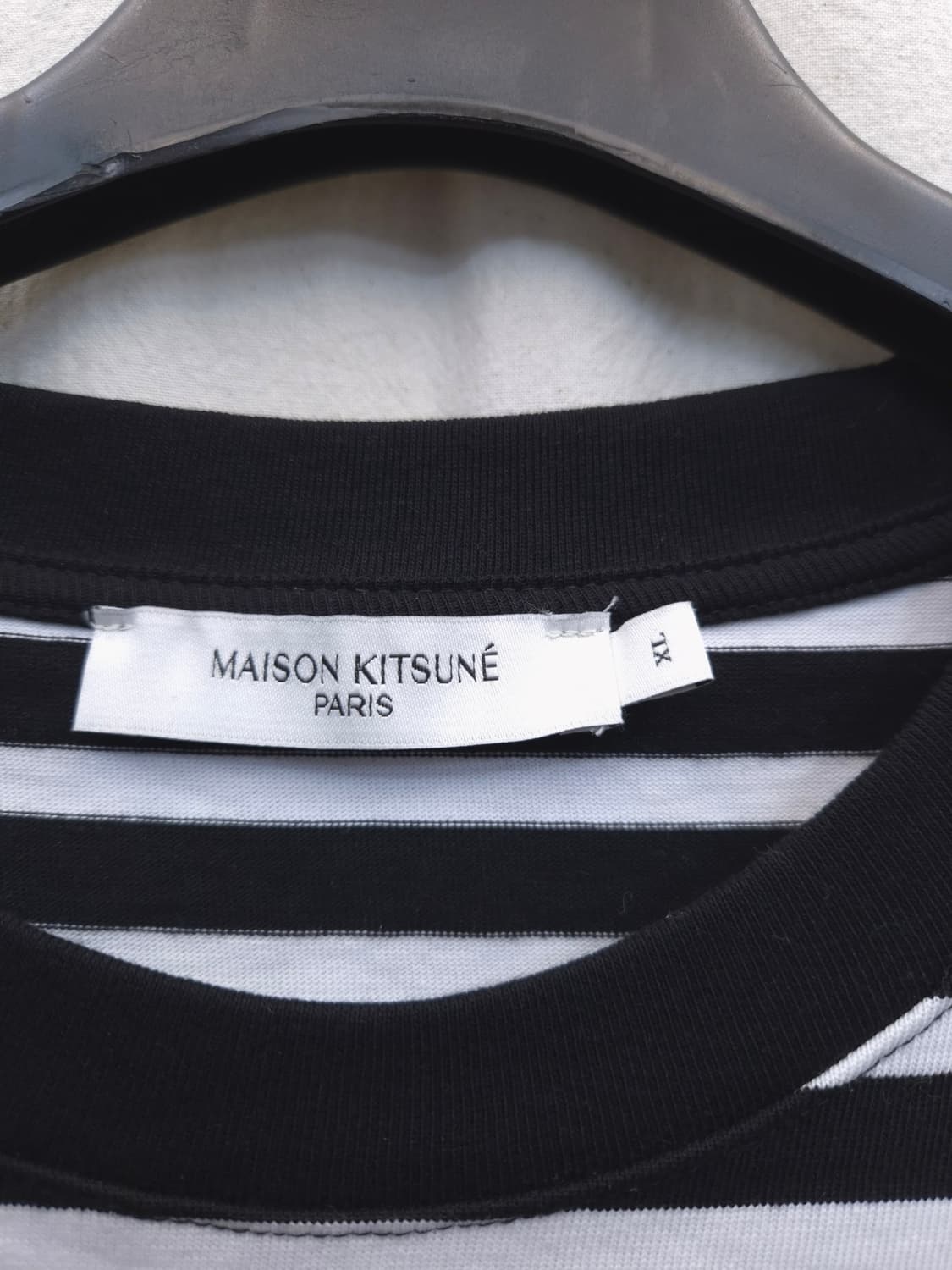 메종키츠네 스트라이프 긴팔 티셔츠 상품이미지2