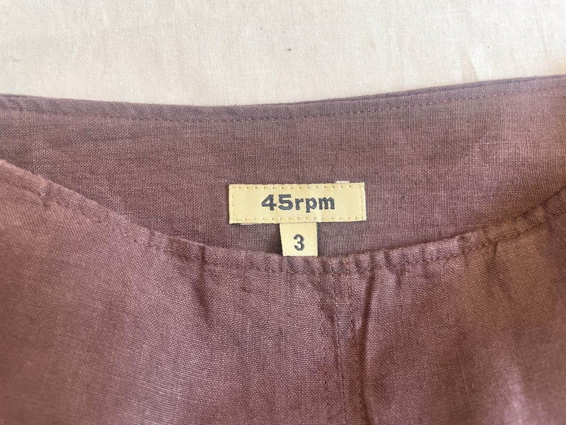 45RPM 리넨스커트 상품이미지5