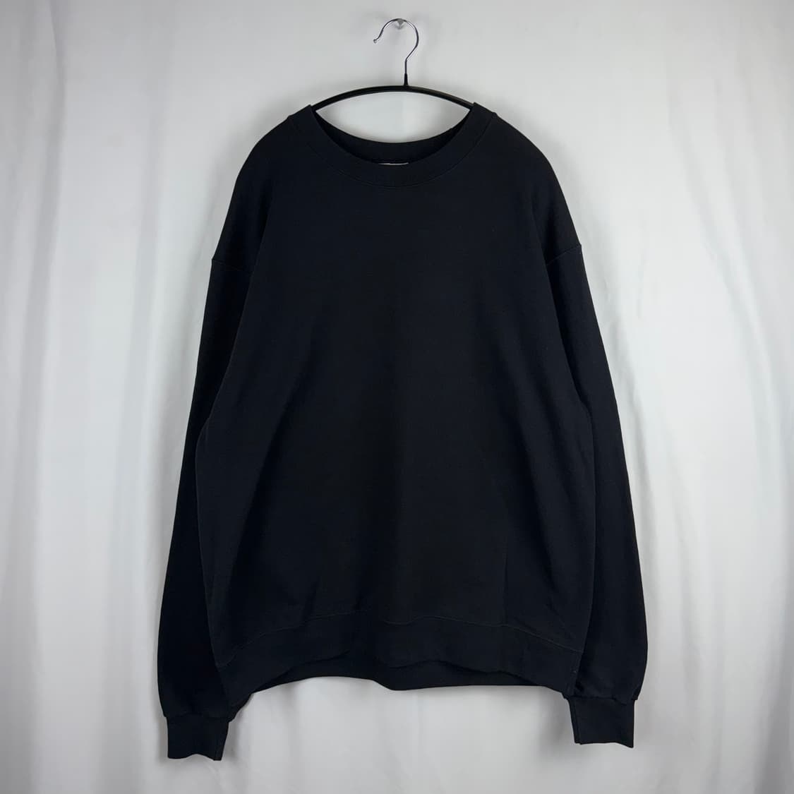 (L) 챔피온 애코 맨투맨 블랙 상품이미지2