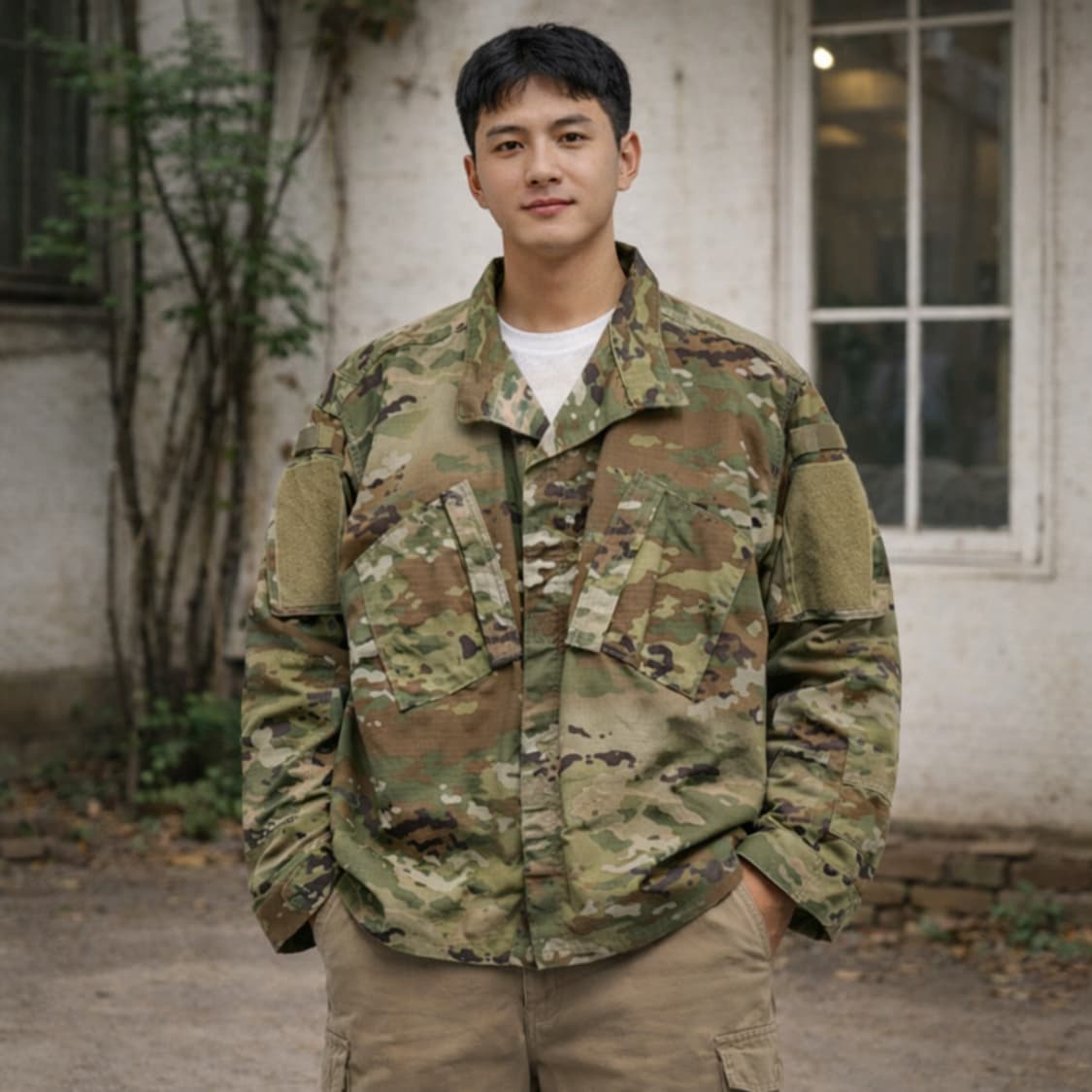 미군 OCP 멀티캠 야상 전투복 자켓 XL-Short 상품이미지1