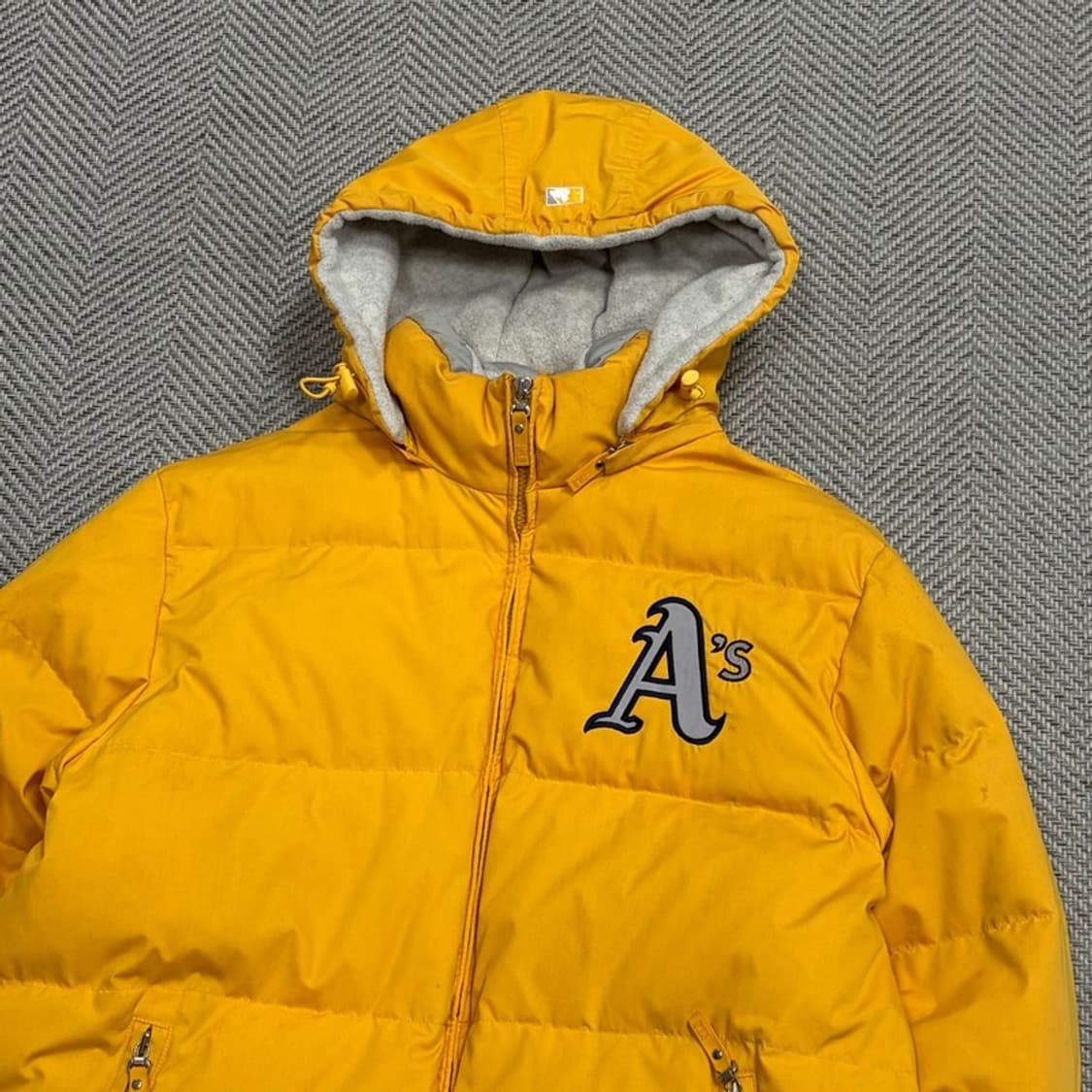 wws 엠엘비 오클랜드 에슬레틱스 후드 패딩 v1622 상품이미지3