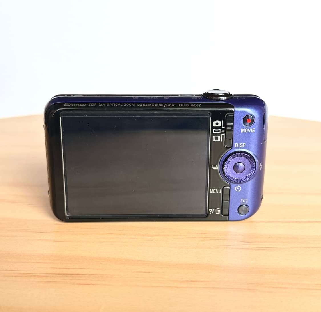 민트급💜　소니 사이버샷 DSC-WX7  빈티디디카 상품이미지4