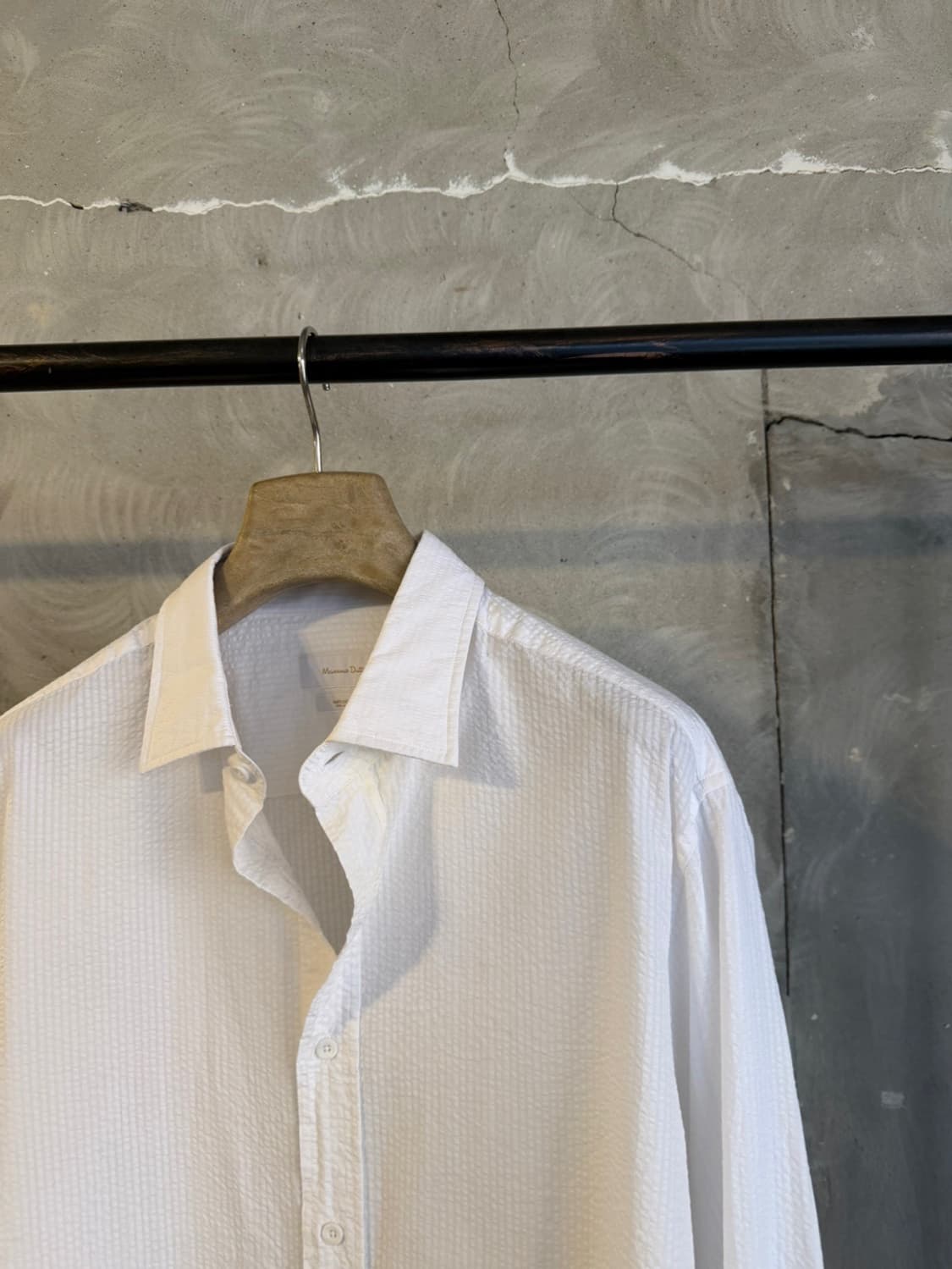 마시모두티 시어서커 셔츠 100 상품이미지4